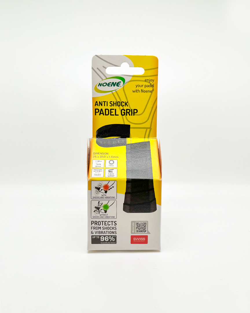 Noene Grip Anti-choc Pour Padel – 25x850x1.6mm, Absorbe 96% Vibrations, Adhésif PU Tacky